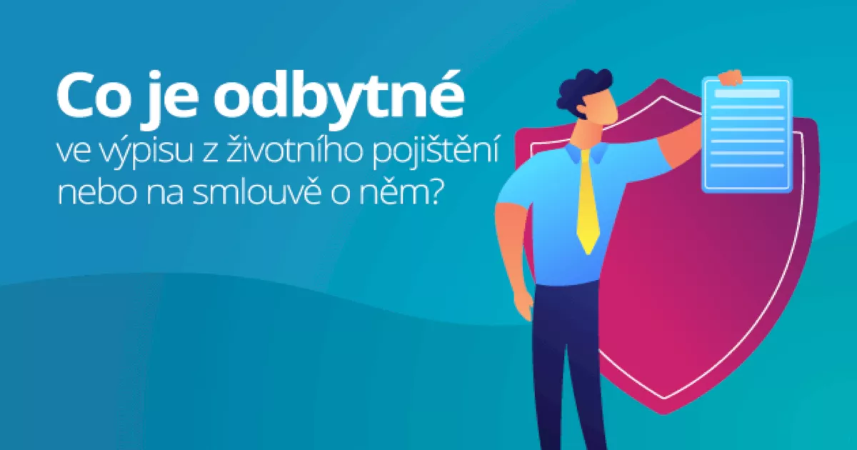 Co je odbytné ve výpisu z životního pojištění nebo na smlouvě o něm?